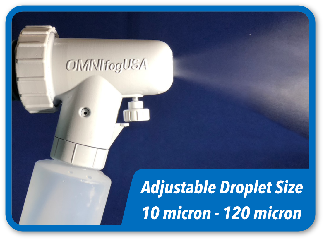Applicaton - Omnifog ULV Adjustable Fogger Nozzle