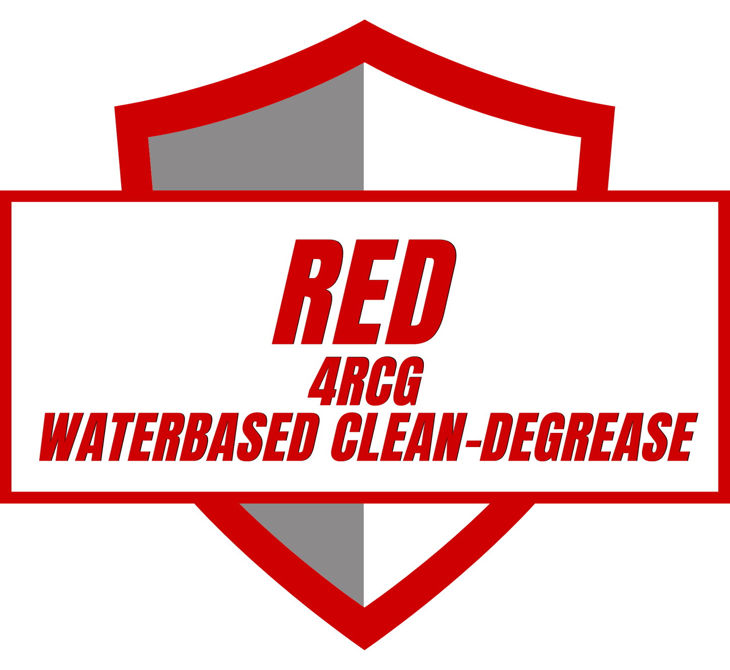 RED water-based Degreaser and Cleaner