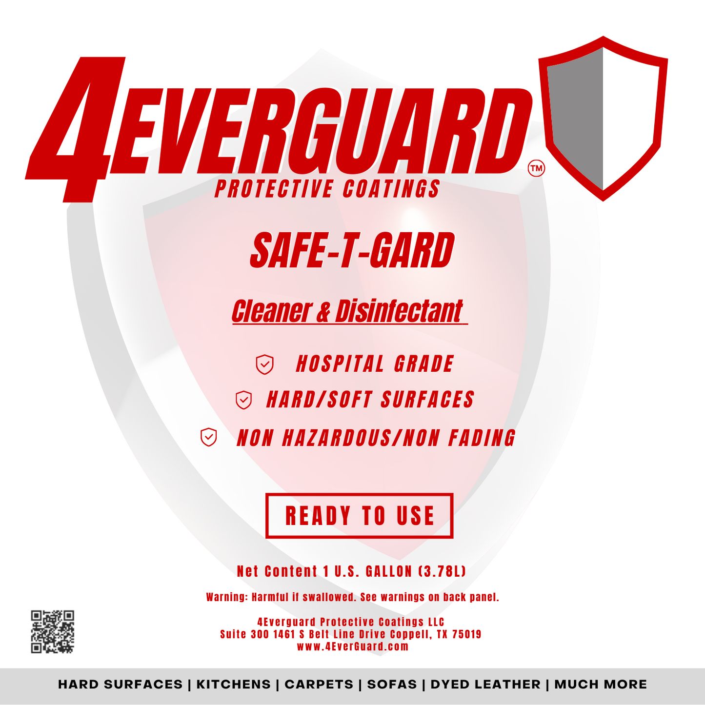 Clean & Sanitize - SafeTGard - Hospital Grade