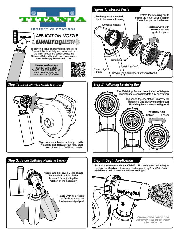 Application - Omnifog Titania Nozzle