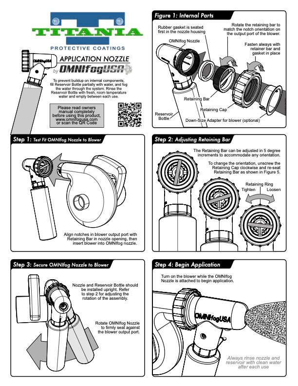 Titania Omnifog Instructions page 1